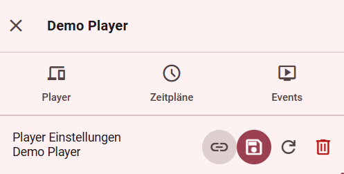Bild: Verlinkungs-Symbol in der DropSign App