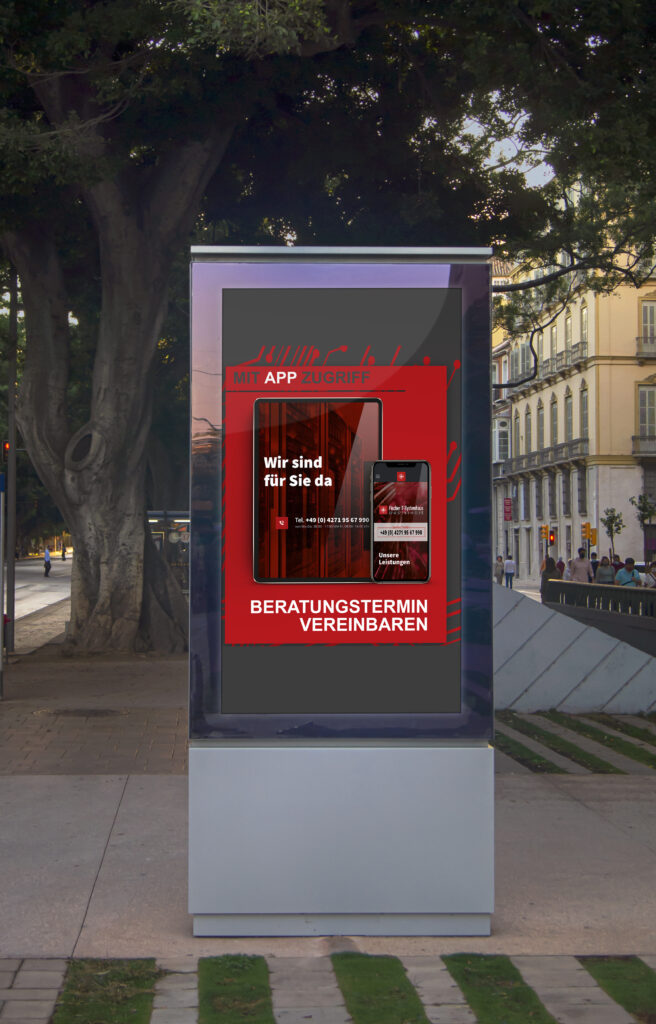 Showcase digitale Stele Digital Signage Software